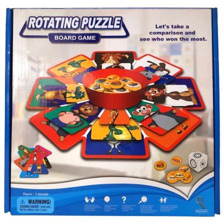 ROTATING PUZZLE BOARD GAME