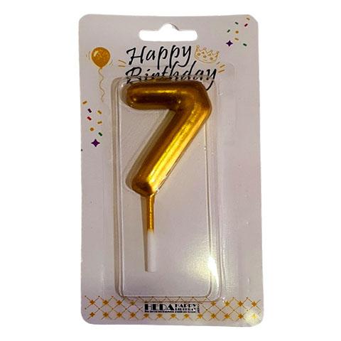 Birthday Candles - Number 7
