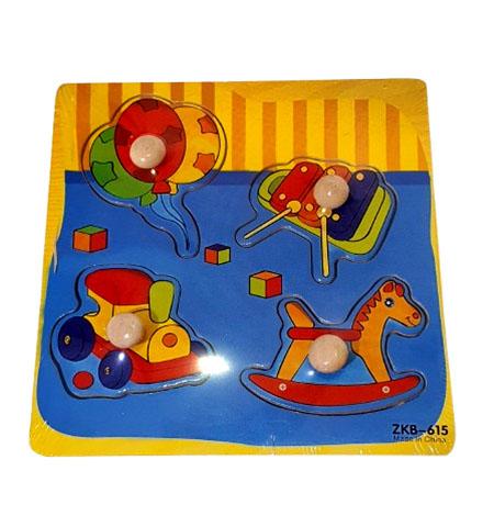 Educational Toys : Puzzles with Knob - (Toys )