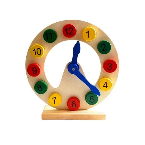 Clock face Wooden Large