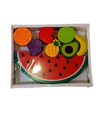 Educational Toys : Wood Balance game - Fruits