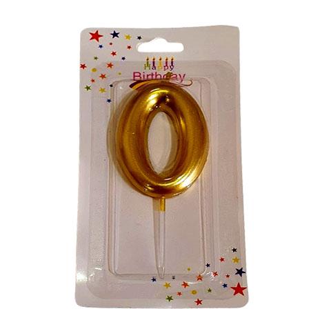 Birthday Candles - Number 0