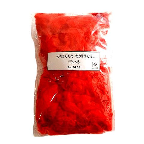 Color Cotton Wool - Orange