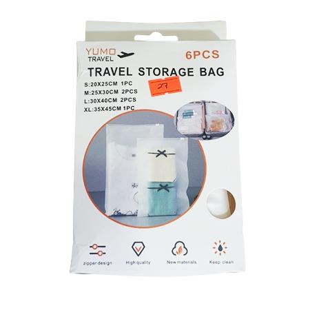 YUMO TRAVEL STORAGE BAG - 6PCS