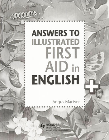 answers to illustrated first aid in english