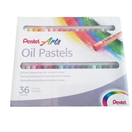 PENTEL OIL PASTELS 36 COLOURS