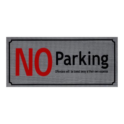 NO PARKING