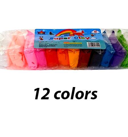 Super Light Clay - 12 Colors