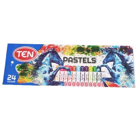 TEN PASTELS 24 COLOURS