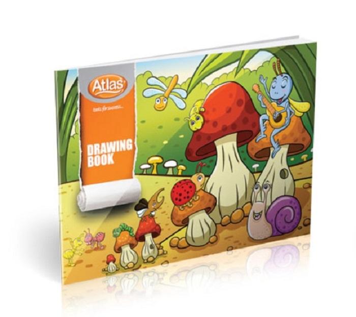 ATLAS DRAWING BOOK - 20 PGS