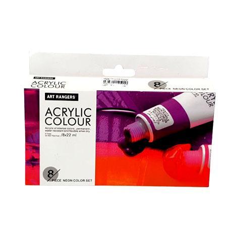 Acrylic Colour - (8 * 22 ml)