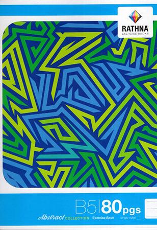 RATHNA - EXERCISE BOOK B5 SINGLE RULED 80PGS
