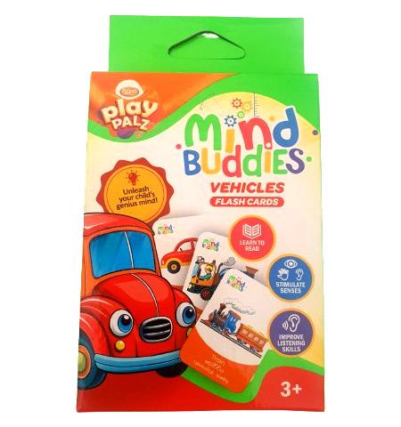 Atlas Play Palz - Mind Buddies Flash Cards VEHICLES