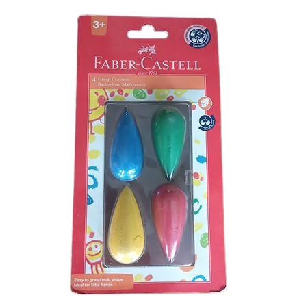 FABER CASTELL 4 GRASP CRAYONS