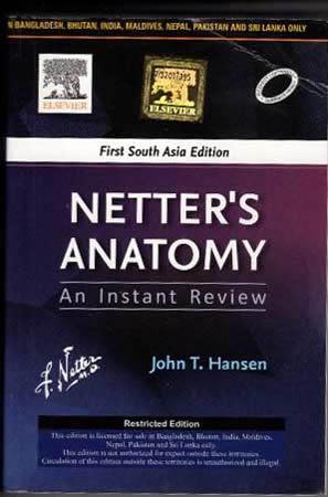 NETTERS ANATOMY AN INSTANT REVIEW
