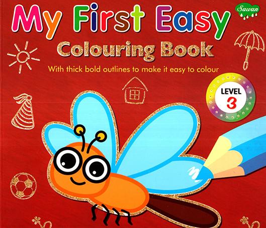MY FIRST EASY COLOURING BOOK LEVEL 3
