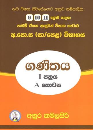 9 10 11 SRENI SADAHA GANITHAYA 1 PATHRAYA A KOTASA