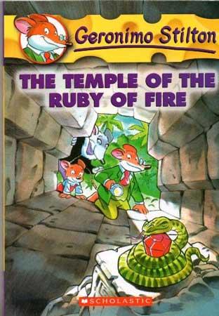 GERONIMO STILTON THE TEMPLE OF THE RUBY OF FIRE