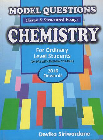 Model Questions : Chemistry