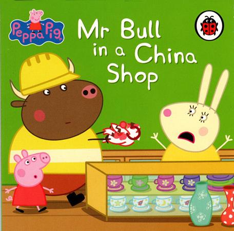 THE AMAZING PEPPA PIG COLLECTION - MR BULL IN A CHINA SHOP