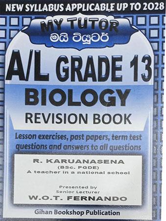 MY TUTOR GRADE 13 BIOLOGY REVISION BOOK