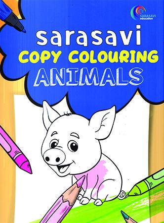 SARASAVI COPY COLOURING BOOK SERIES - ANIMALS