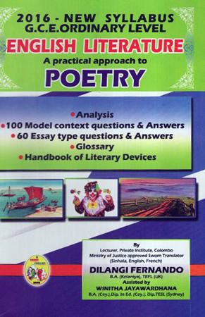 English Literature Poetry