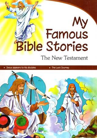 BIBLE STORIES BOOK - New Testament (The Last Journey, Jesus appears to his disciples)