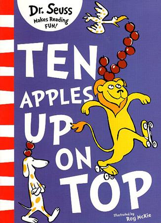 DR. SEUSS MAKES READING FUN BOOK SERIES - TEN APPLES UP ON TOP