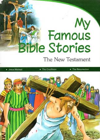 BIBLE STORIES BOOK - New Testament (Jesus Mocked, The Crucifixion, The Resurrection )