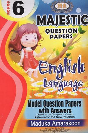 Grade 6 Majestic Question Papers : English Language