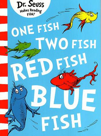 DR. SEUSS MAKES READING FUN BOOK SERIES - ONE FISH, TWO FISH, RED FISH, BLUE FISH