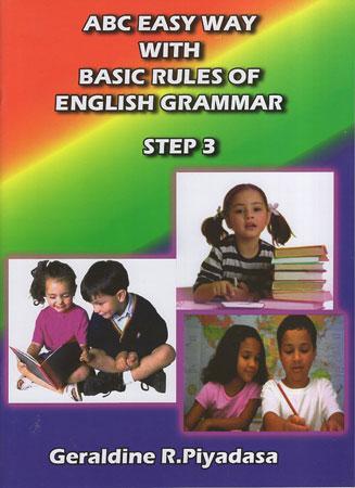 ABC easy way with Basic Rules of English Grammar Step 3