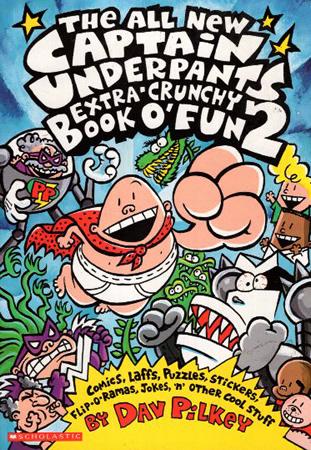THE ALL NEW CAPTAIN UNDERPANTS EXTRA CRUNCHY BOOK