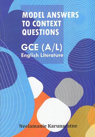MODEL ANSWERS TO SONTEXT QUESTIONS GCE A/L
