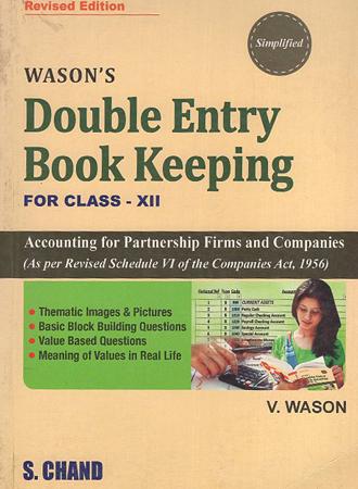 Double entry Book Keeping For Class XII