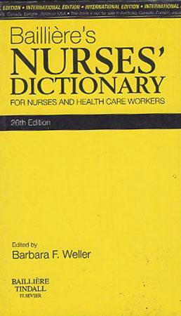 Baillier's Nurses' Dictionary