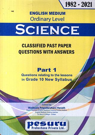 GRADE 10 SCIENCE PART 1 - 1982-2020