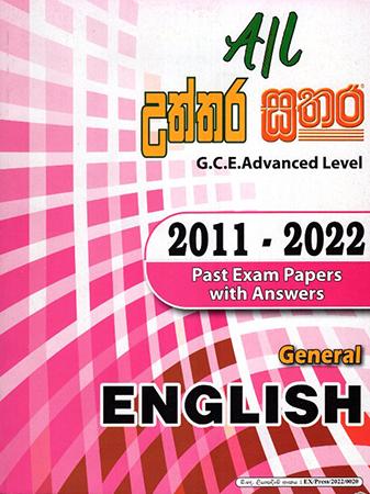 G.C.E. A/L UTHTHARA SATHARA 2011-2022 PAST EXAM PAPERS WITH ANSWERS
